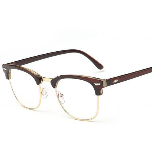 Gafas Metálicas Anti-Radiación con Cadena Trendy - Image 4