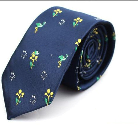 Corbata Estrecha Casual con Diseño Cartoon Versátil y Moderno - Image 14