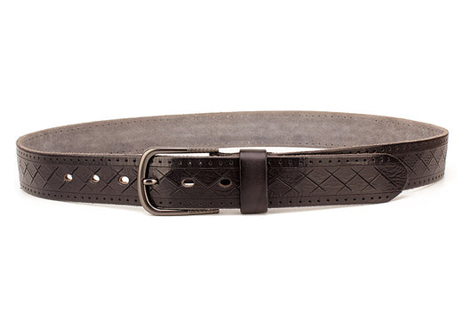 Cinturón de Cuero para Hombre con Hebilla de Pasador - Image 9