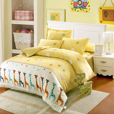 Juego de Cama Infantil de 4 Piezas con Diseños Animados - Image 12