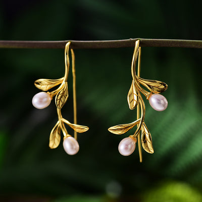 Aretes de Perla Natural Moye Dew