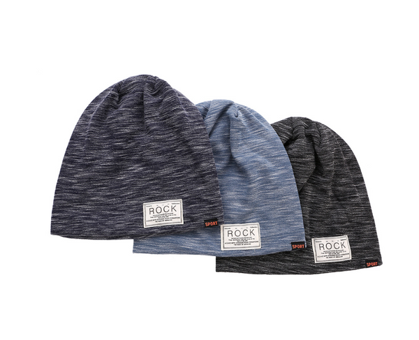 Gorro Térmico Doble Capa con Forro de Algodón y Velludo para Otoño e Invierno
