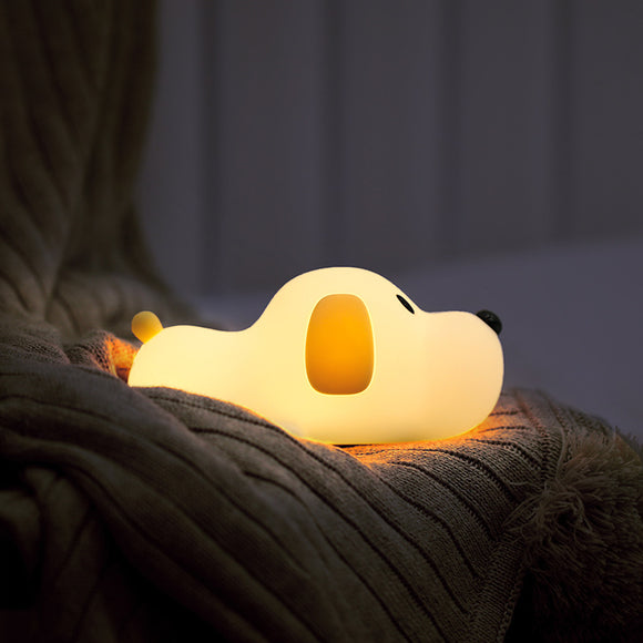 Lámpara LED Recargable de Silicona con Atenuador - Luz Nocturna Adorable para Dormitorio