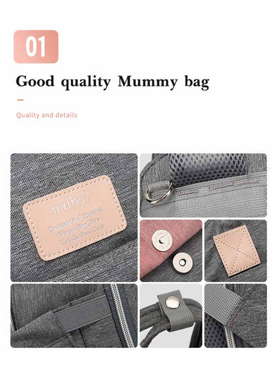 Mochila de Gran Capacidad para Mamás - Bolso Organizador de Viajes - Image 14