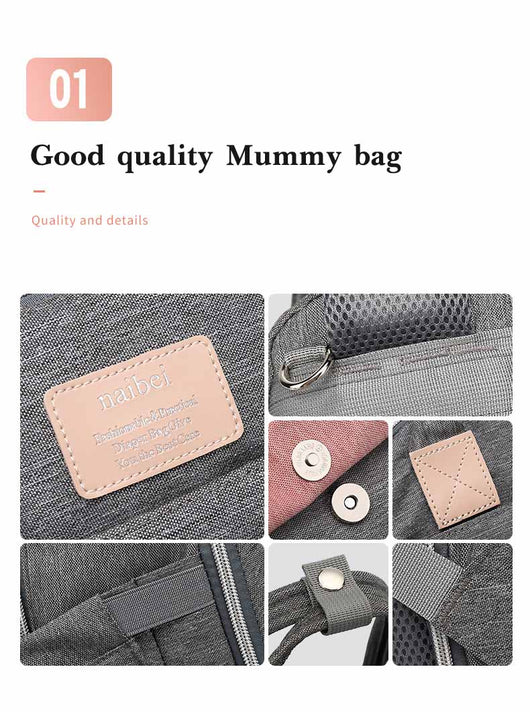 Mochila de Gran Capacidad para Mamás - Bolso Organizador de Viajes - Image 14
