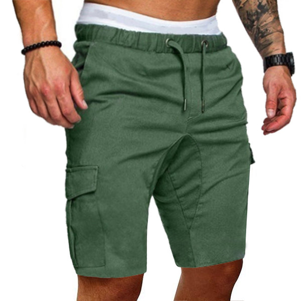 Pantalones Cortos Ajustados con Cintura Elástica para Hombre - Image 3