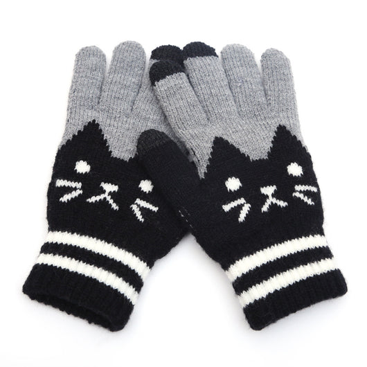 Guantes Tejidos para Parejas con Pantalla Táctil - Image 5