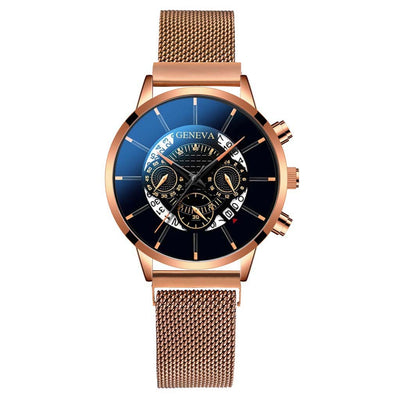 Reloj de Cuarzo con Correa de Malla Magnética - Image 4