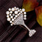 Broche Vintage de Copa de Vino