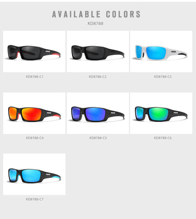 Gafas de Sol Deportivas Polarizadas Ultraligeras con Almohadilla de Silicona - Image 37