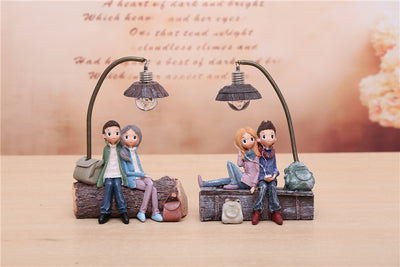 Luz Nocturna Romántica para Parejas - Diseño Zakka Creativo - Image 6