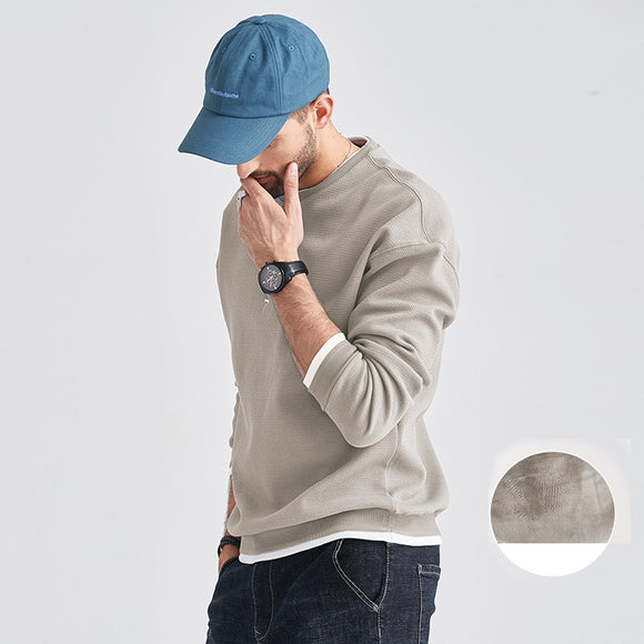 Playera Térmica Acolchada de Cuello Redondo - Tendencia Invierno
