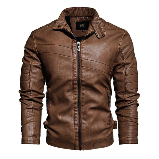 Chaqueta de Cuero Sintético PU