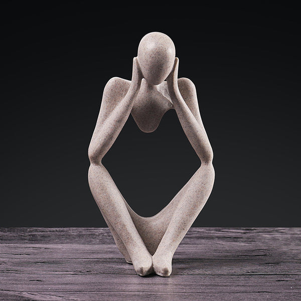 Figuras Abstractas de Arenisca - Adornos Contemplativos - Image 3