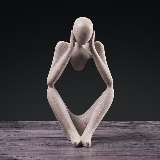 Figuras Abstractas de Arenisca - Adornos Contemplativos - Image 3