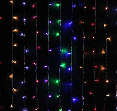 Cortina de Luces LED Multicolor 3M con 300 Cabezales - Image 10