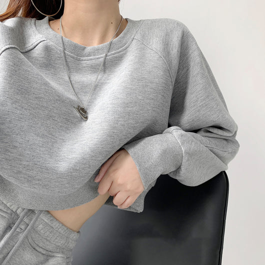 Suéter Deportivo Holgado para Mujer - Blusa Casual de Manga Larga con Cintura Alta - Image 4