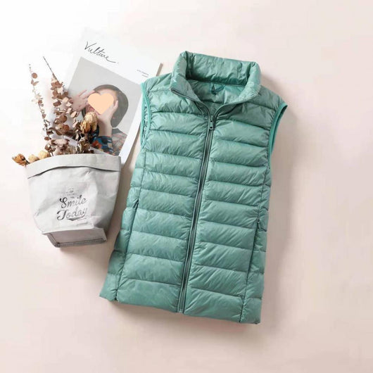 Chaleco Acolchado Ajustado de Moda Casual - Image 15