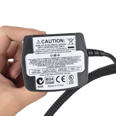 Cargador Híbrido Vehicular para Radios Portátiles Motorola GP328/GP338/GP340 - Image 5