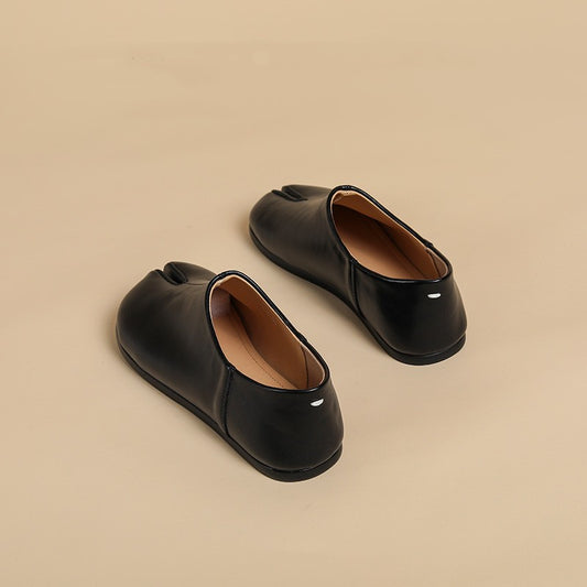 Zapatos de Cuero Curtido Vegetal con Dedo Separado para Mujer - Image 2