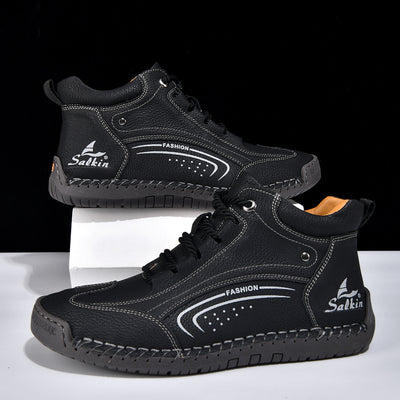 Zapatos de Moda Talla Grande para Hombre con Suela Cosida a Mano - Image 13