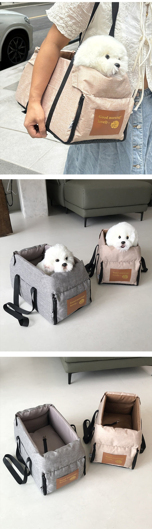 Bolsas Portátiles Plegables para Mascotas en Viajes - Image 14
