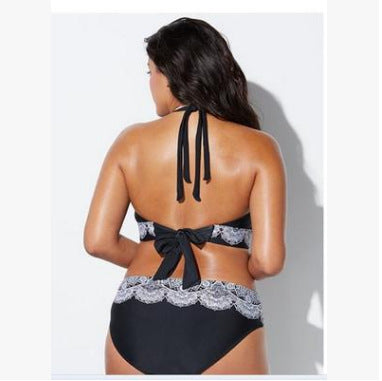 Bikini Estampado con Corte Dividido - Image 2