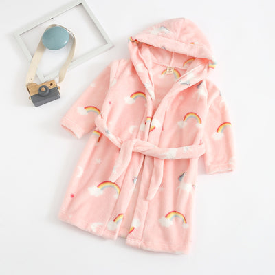 Batas Acogedoras de Franela para Niños y Niñas - Image 21