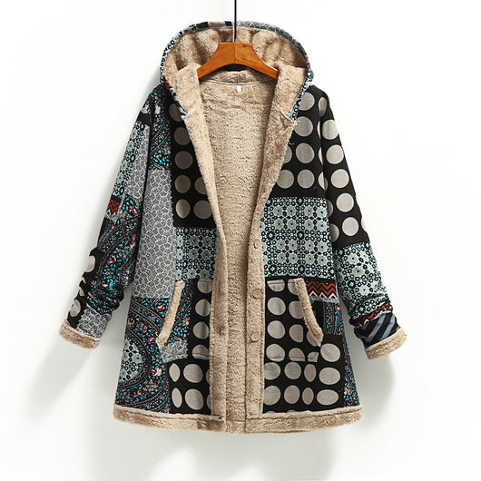 Abrigo de Lana Oversize Talla Grande - Image 3