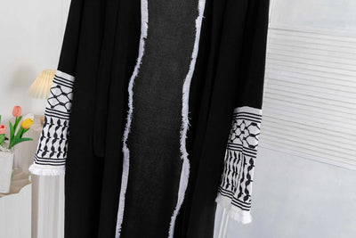 Cardigan Elegante con Bordados para Vestido Musulmán Mujer - Image 26