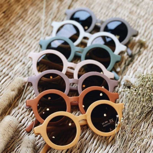 Gafas de Sol Infantiles Retro Coreanas para Bebés 1-5 Años con Protección UV - Image 28