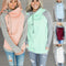 Sudadera Abrigo a Cuadros con Cierre Oblicuo y Doble Capucha - Colección Otoño Invierno