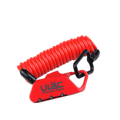 Candado de Código Universal con Cable de Seguridad para Casco de Moto - Image 9