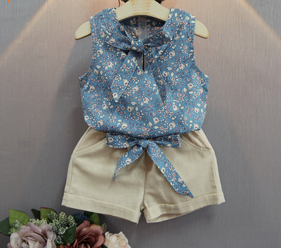 Conjunto de Chaleco sin Mangas con Moño y Shorts - Image 7