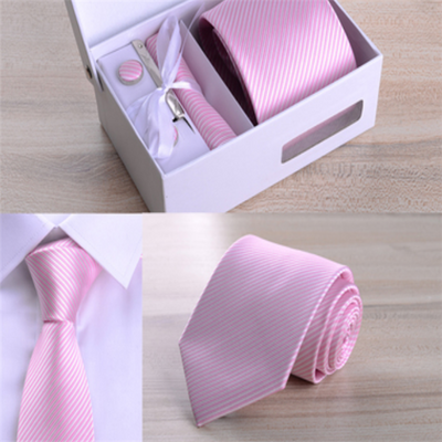 Corbata Rayada 8cm en Caja de Regalo Premium - Image 35
