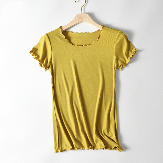Playera de Algodón Manga Corta para Mujer - Image 26