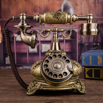 Teléfono Retro Rotatorio Europeo Vintage - Diseño Clásico para el Hogar - Image 6
