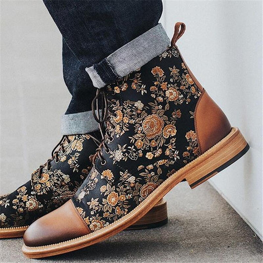 Botas Cortas Estilo Británico Retro Unisex - Image 3