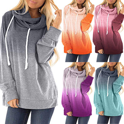Sudaderas bicolores de moda para mujer