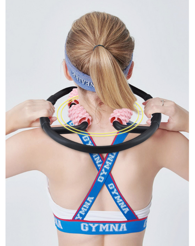 Rodillo Masajeador Multiusos 4 Ruedas para Relajación Muscular y Tonificación Corporal - Image 9