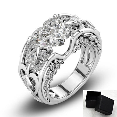 Anillo de Compromiso Corazón Ruby Princesa - Image 12