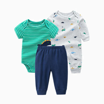 Conjunto de Tres Piezas para Bebé Primavera Otoño - Image 7