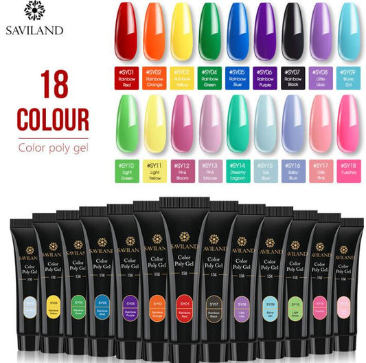 Adhesivo de Cristal para Extensiones de Uñas 15g - Acabado Brillante