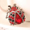 Broche Mariquita con Cristales Brillantes