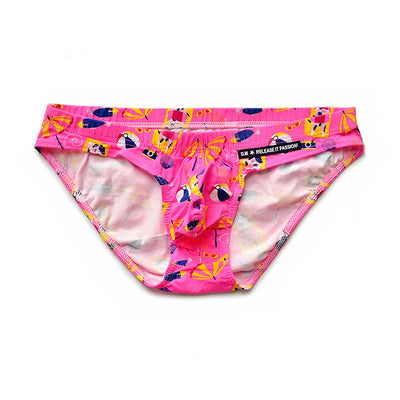 Pantis Triangulares Estampado Cintura Baja Sexy - Image 7