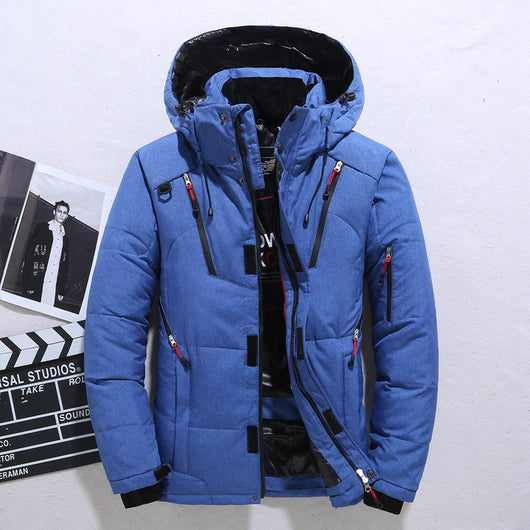 jacket, puffer jacket, grey, black, red, casual, sporty - Image 5