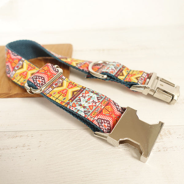 Collar Ajustable para Perro con Hebilla Metálica
