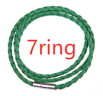 Pulsera de Cuero Trenzado Personalizada para Hombre con Nombre y Acero Inoxidable - Image 51