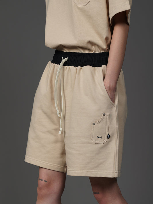Shorts Sueltos Casual para Hombre y Mujer - Color Liso Cómodo - Image 2