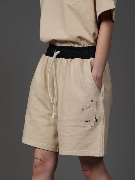 Shorts Sueltos Casual para Hombre y Mujer - Color Liso Cómodo - Image 2
